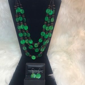 Necklace & Earrings